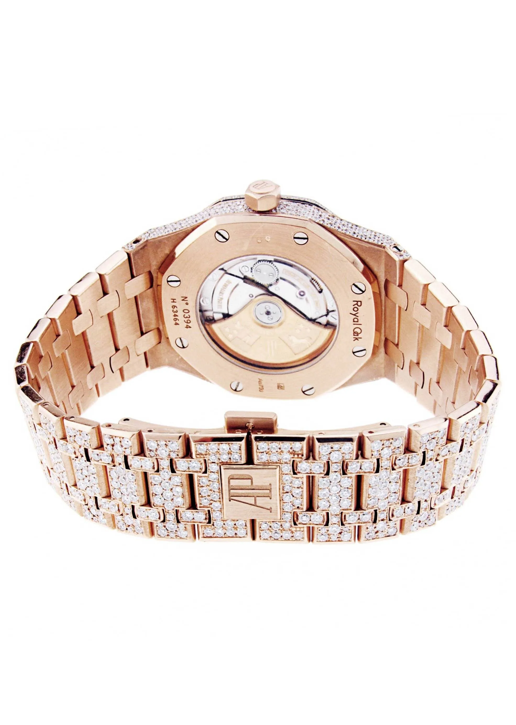 Diamond Audemars Piguet Royal Oak | 18K Pink Gold | 41 Mm