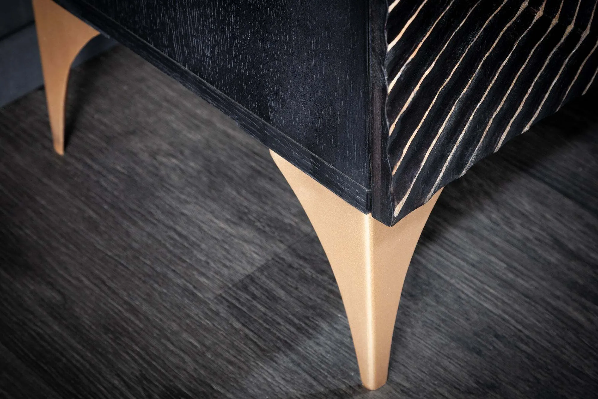 Golden Sunburst Cabinet