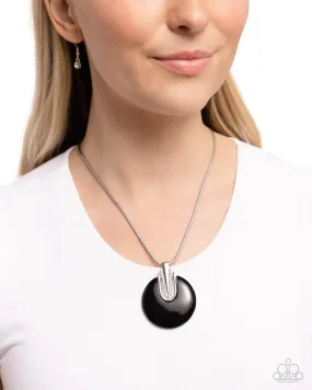 Necklaces Cutting Charm - Black