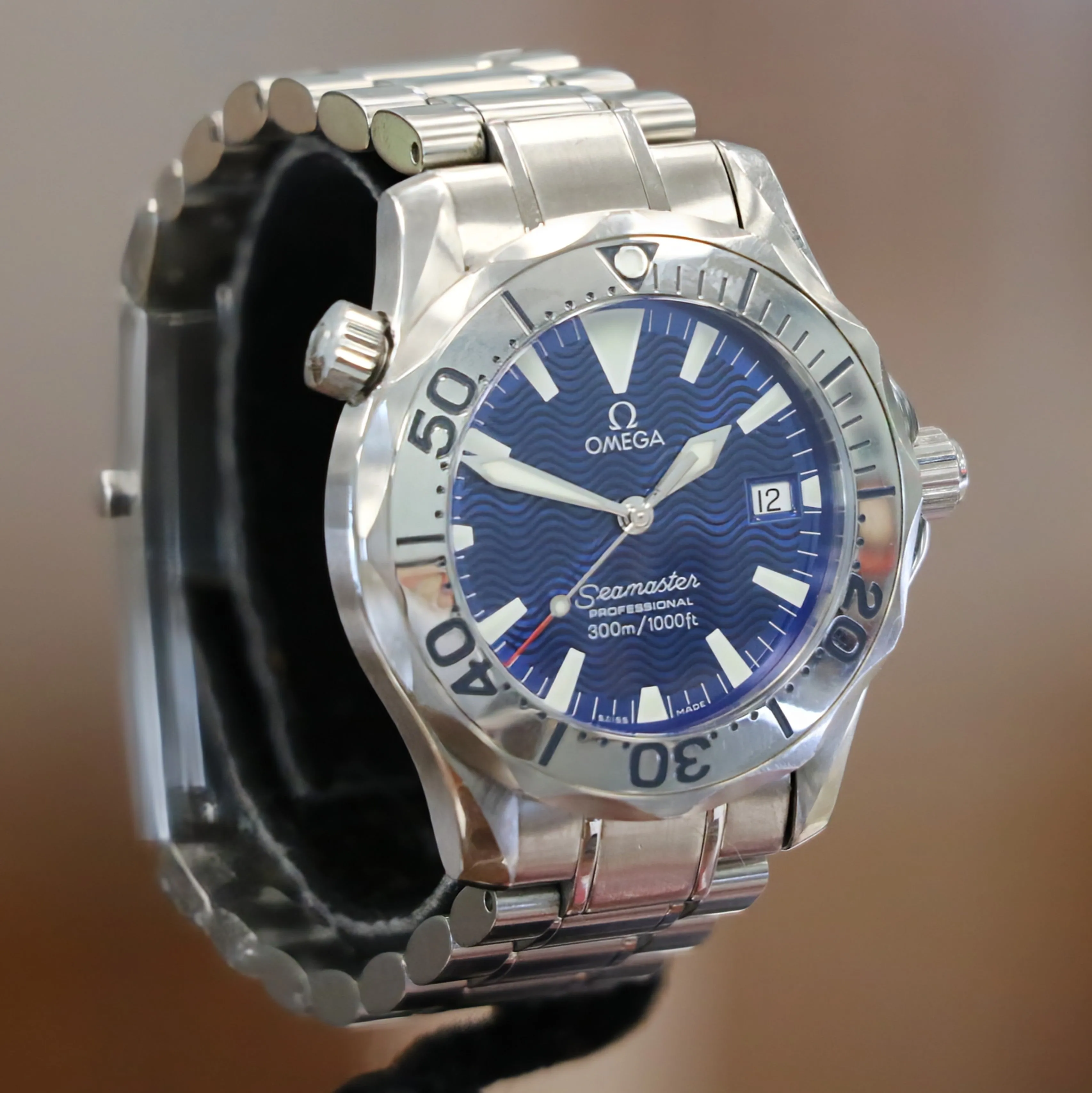 OMEGA Seamaster Professional Watch 36.25mm Ref. 2263.80.00 ALL Original, Box & Papers! Quartz Wristwatch