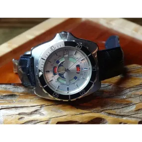 Sold - Tidal Moonphase Divers Watch - Arola Prototype -  Modified A. Schild 5206
