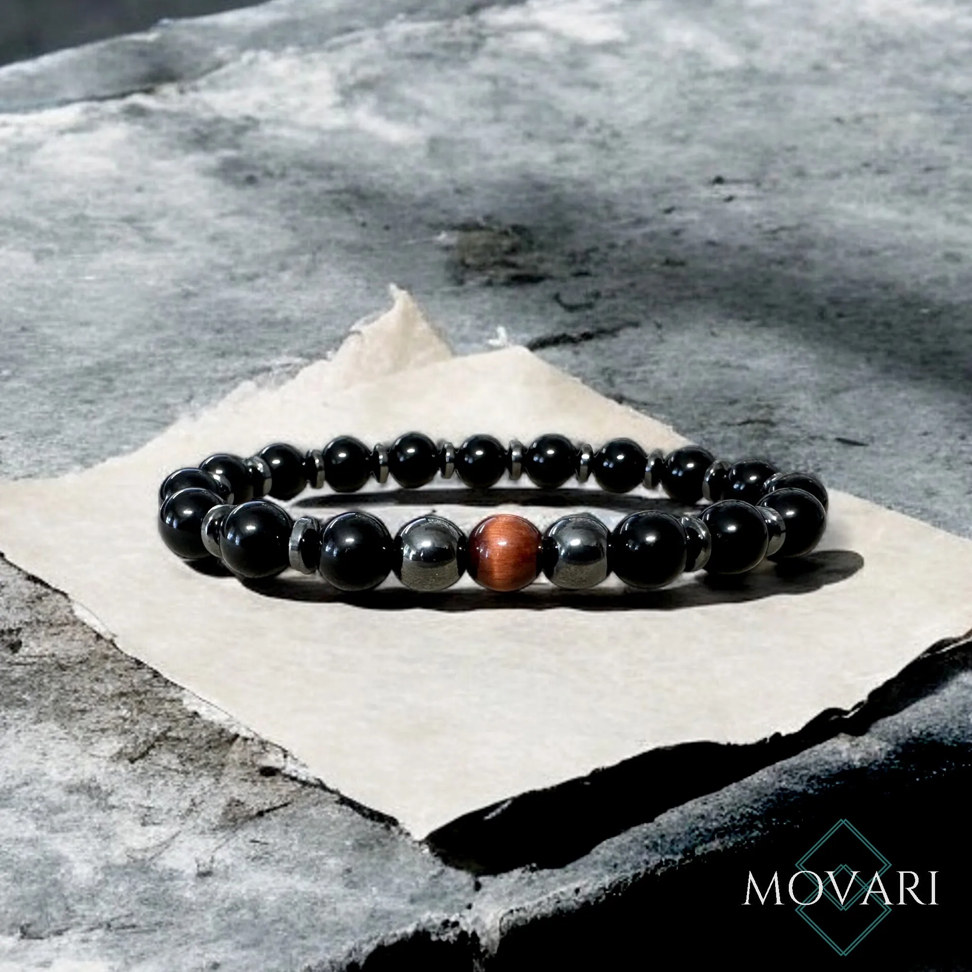 Ultimate Protection Beaded Bracelet Red Tiger's Eye Stylish Gift