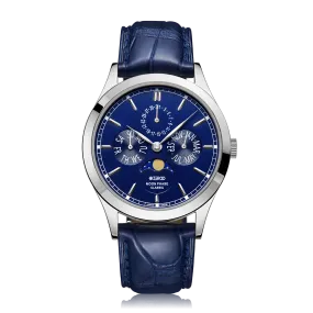 ZEROO C1 CLASSIC MOON PHASEQUARTZ WATCH FOR GENTS - ZC001SBL