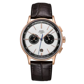 ZEROO C2 THE VIRGO CLASSIC MOONPHASEQUARTZ WATCH FOR GENTS - ZC003RWB